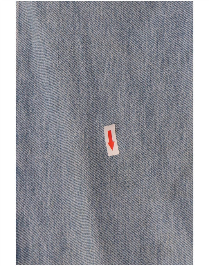 Męskie proste dżinsy Levi's W34 L30 Niebieskie bawełniane