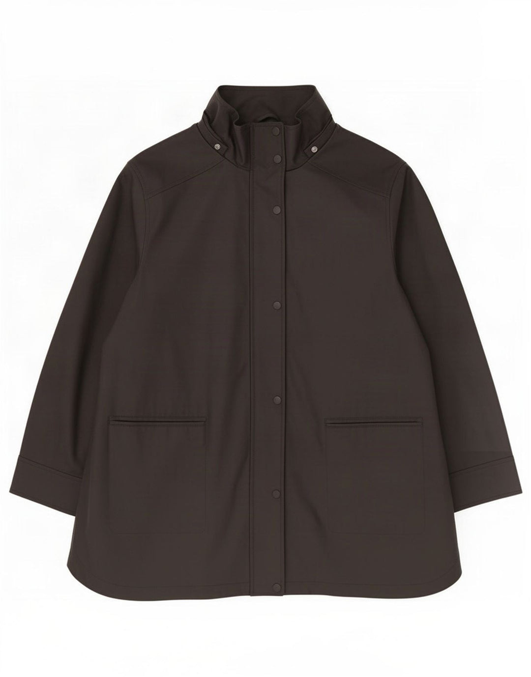 Damska kurtka wiatrówka John Lewis UK 18 XL, czarna, poliuretanowa