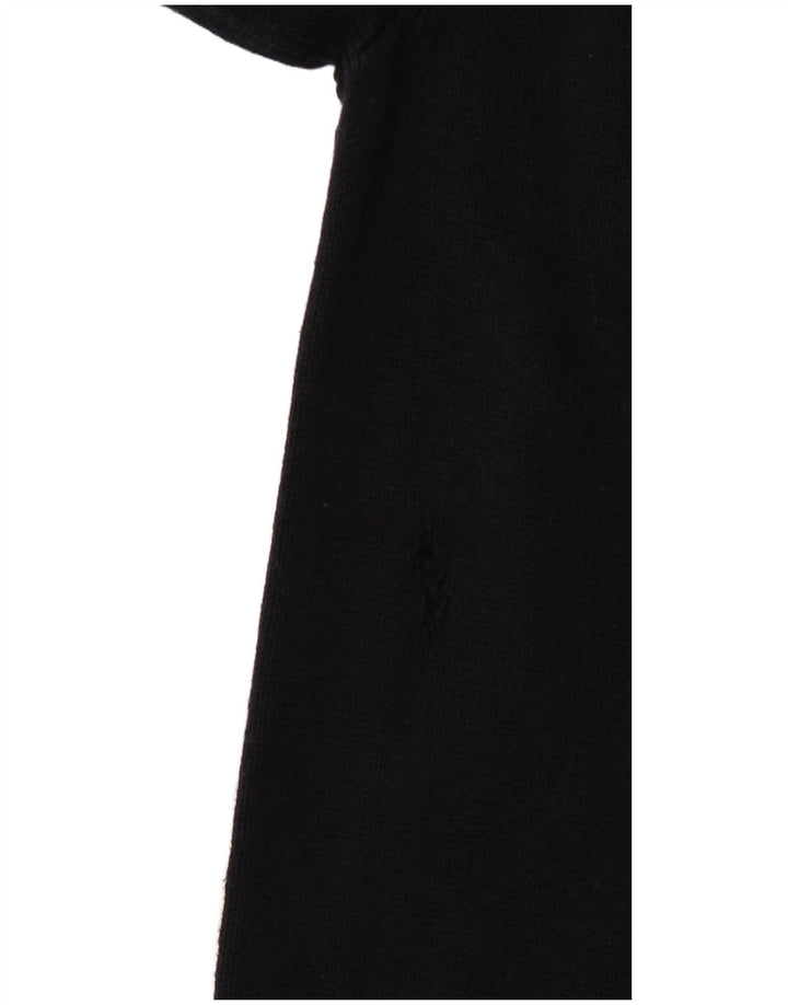 Męski sweter CHAPS z dekoltem w kształcie litery V, XL, granatowy, bawełniany