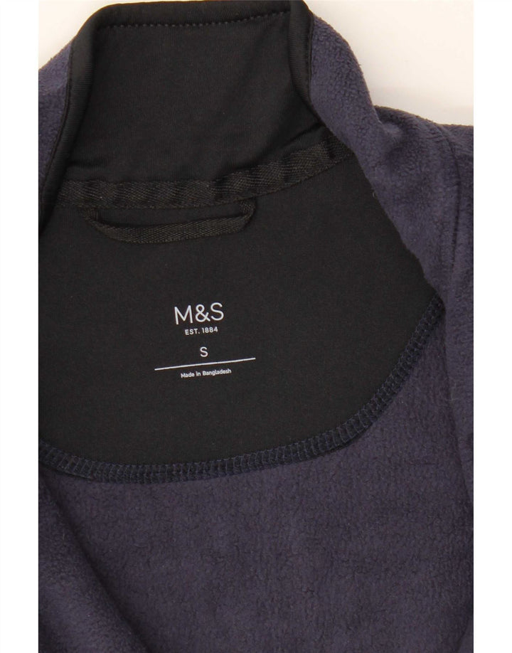 Męska kurtka polarowa Marks & Spencer UK 36, mała, granatowa