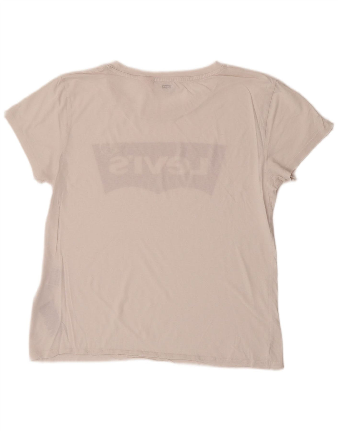 Męski T-shirt z grafiką Levi's, duży, biały, bawełniany