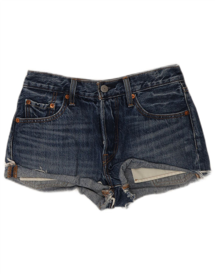 Damskie spodnie jeansowe LEVI'S 501 W24 XS, niebieska bawełna