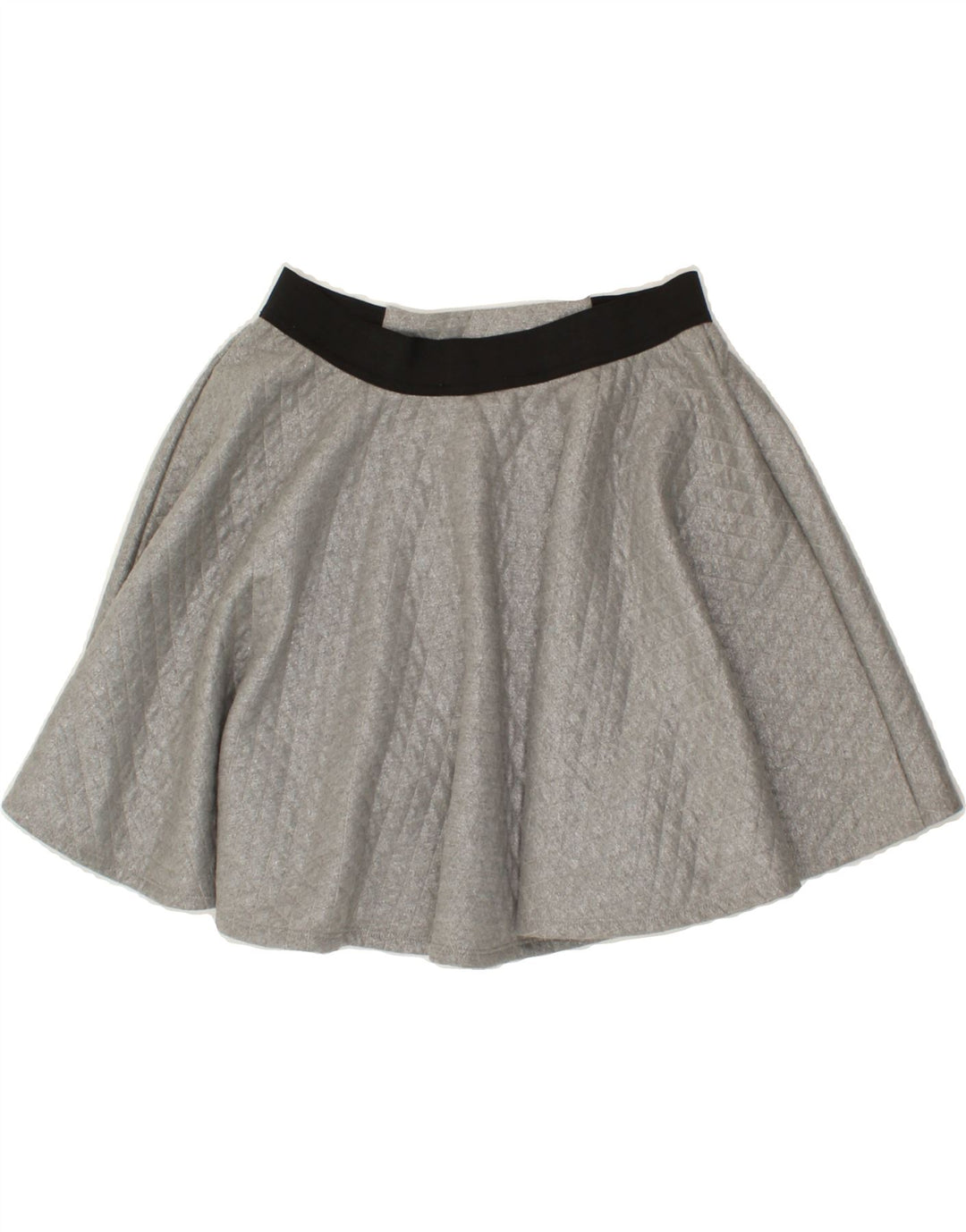 LIU JO Girls A-Line Skirt 11-12 Years W24 Grey Polyester Vintage Liu Jo and Second-Hand Liu Jo from Messina Hembry 