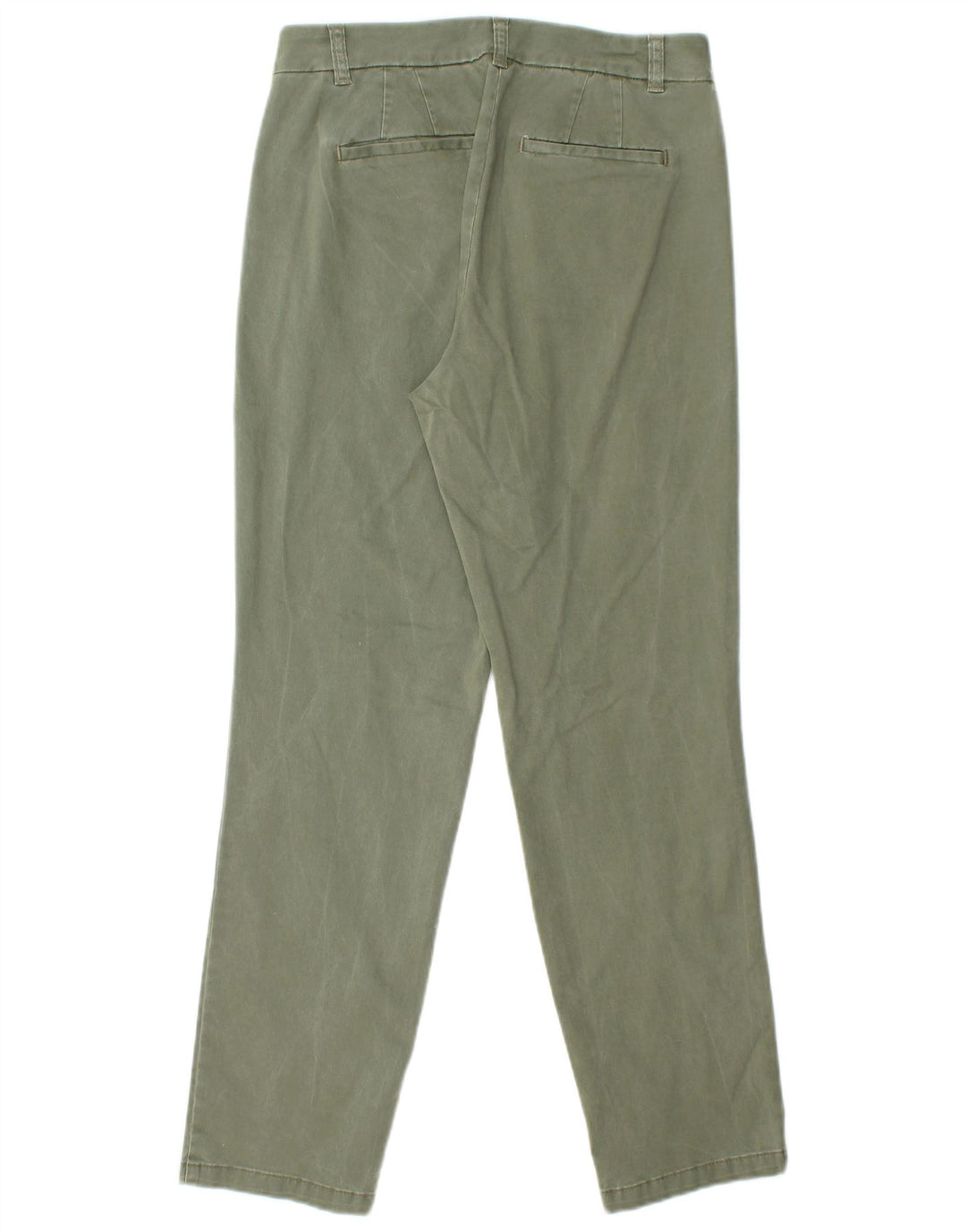 Damskie proste spodnie chino MONSOON UK 12 Medium W32 L28 Khaki