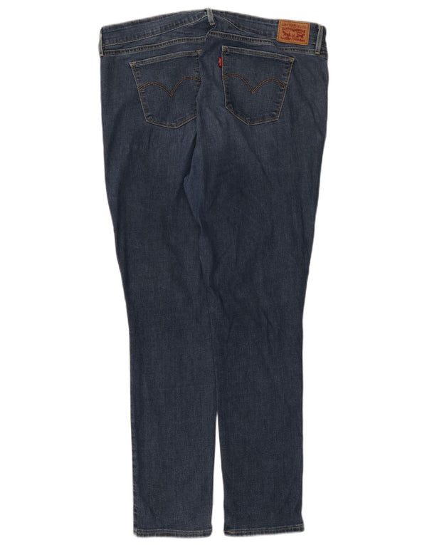 Damskie jeansy Levi's 711 Skinny W34 L30 Niebieskie