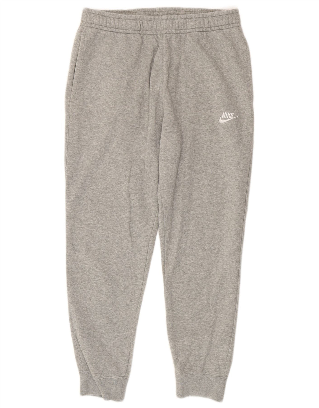 Męskie spodnie dresowe NIKE Joggery Średnioszare, bawełniane w cętki