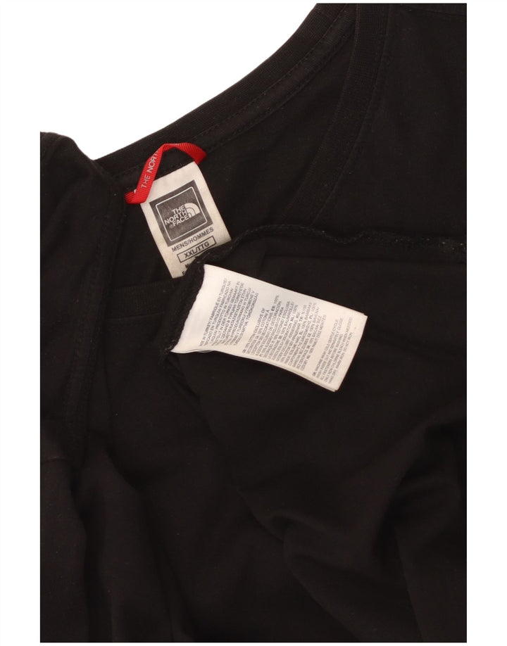 Męski top z długim rękawem The North Face, 2XL, czarny, bawełniany