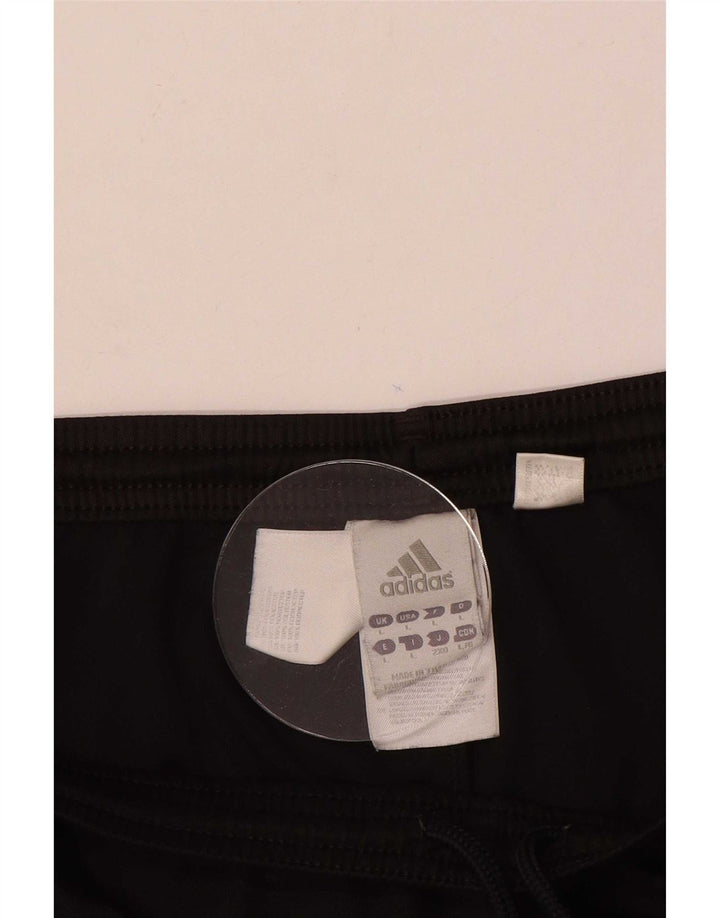 Męskie spodenki sportowe Adidas Climalite, duże, czarne, poliestrowe