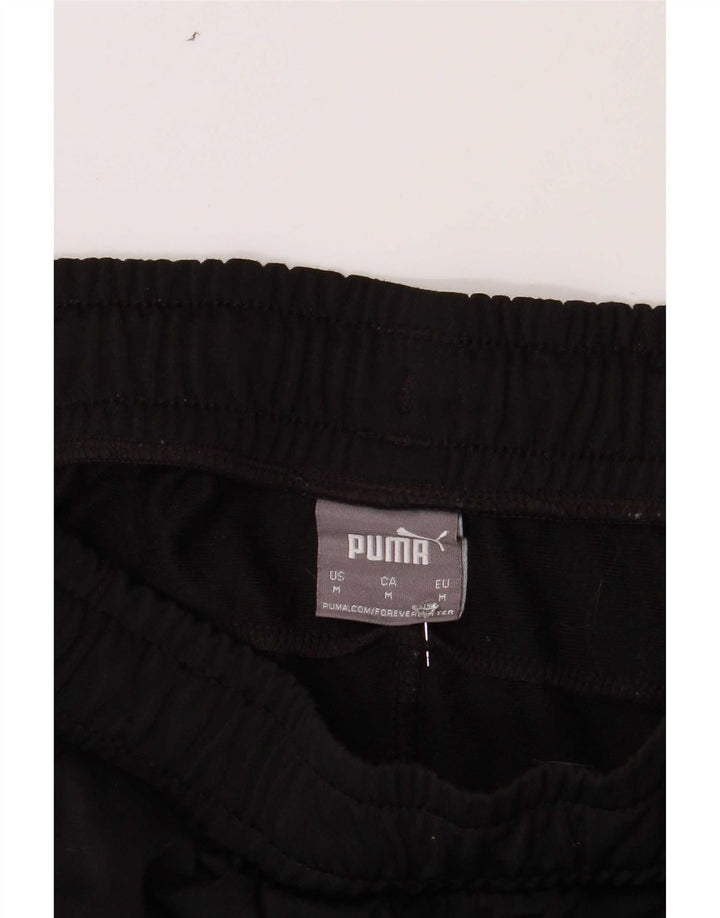Męskie spodnie dresowe Puma Joggers, średni czarny poliester