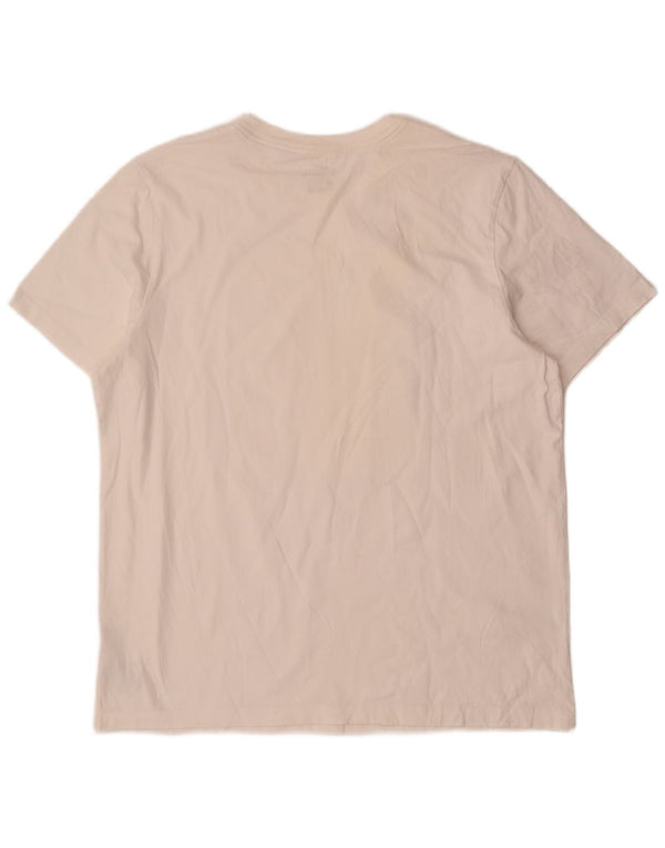 Męska koszulka z grafiką Nike, XL, biała, bawełniana