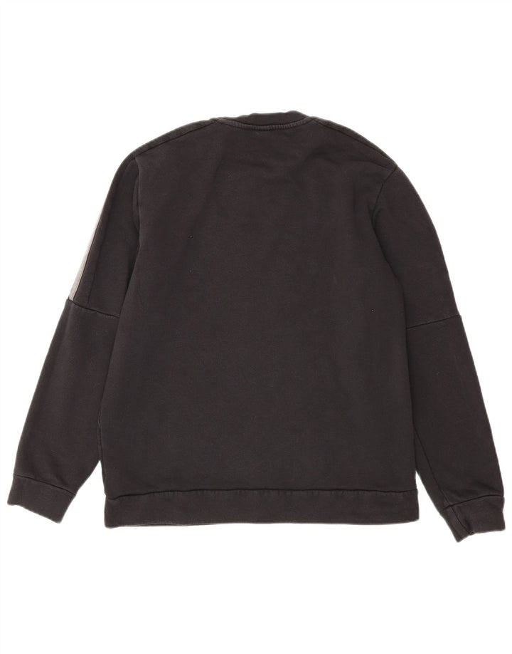 Adidas Męska Bluza Sweter Średni Czarny Bawełna