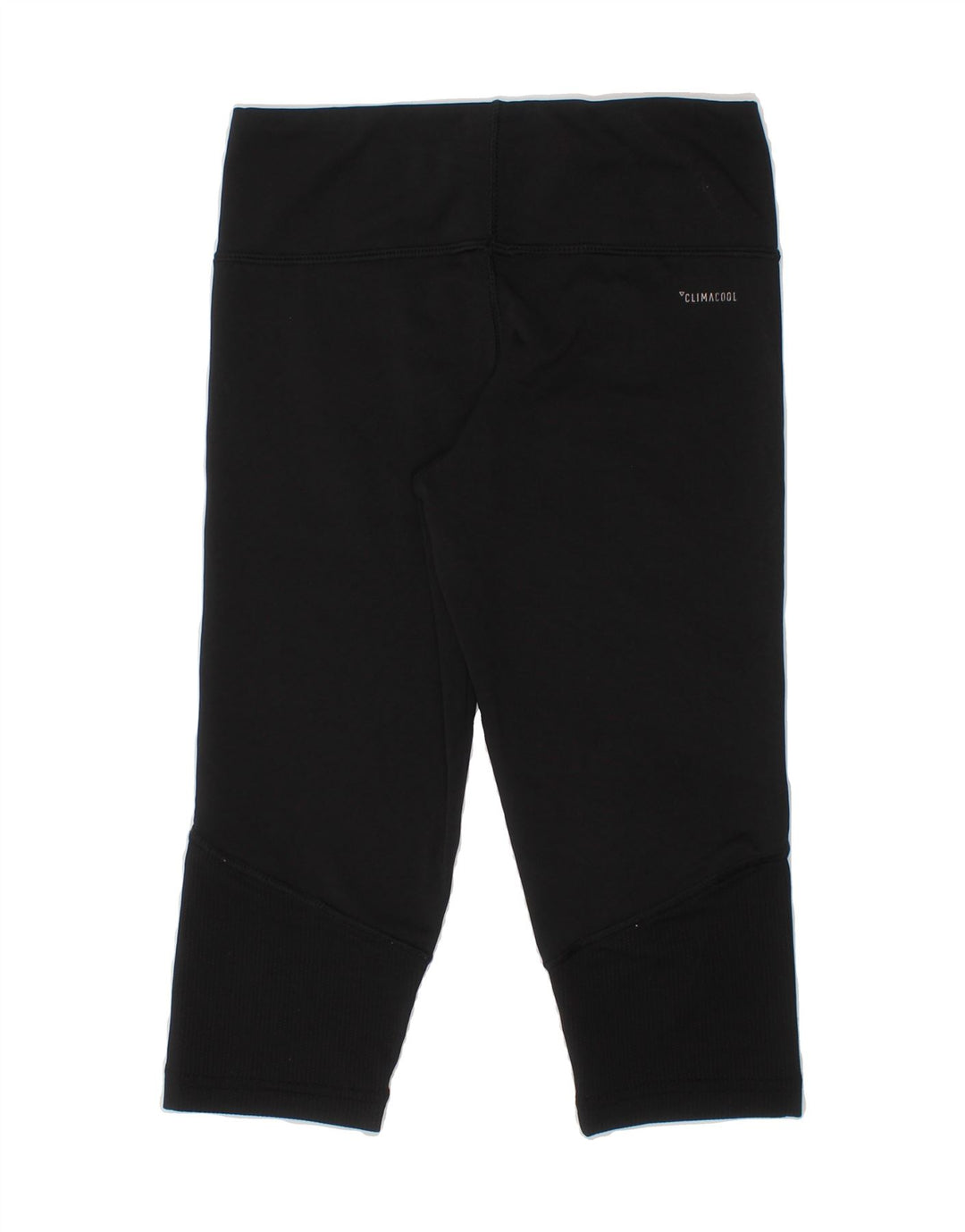 ADIDAS Girls Climacool Leggings 7-8 Years XS Black Polyester Vintage Adidas and Second-Hand Adidas from Messina Hembry 