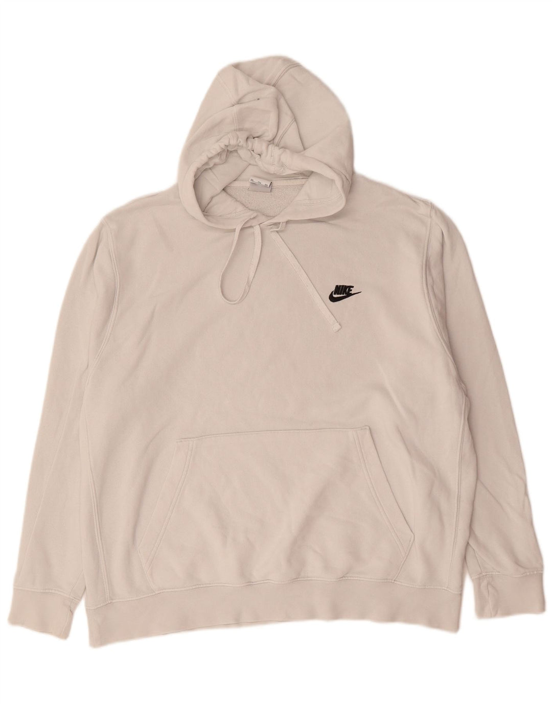 Męska bluza z kapturem Nike 2XL Biała bawełna