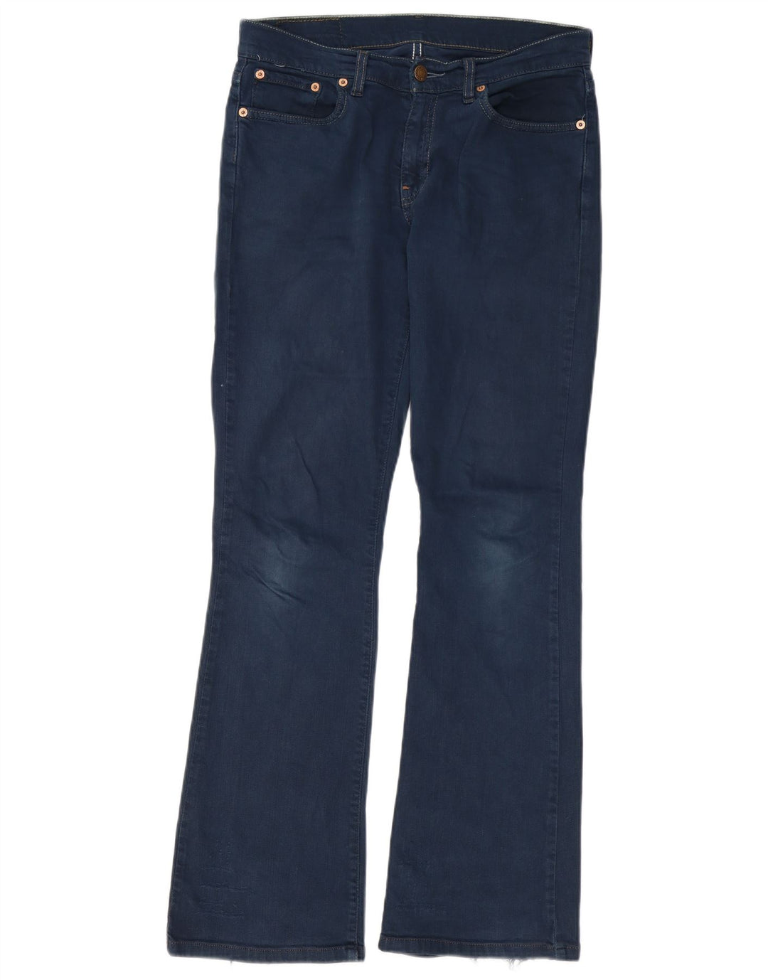Damskie jeansy Bootcut LEVI'S W30 L32 Granatowe, bawełniane