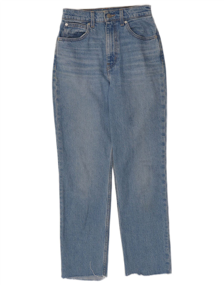 Damskie zwężane dżinsy Levi's W25 L27 Niebieska bawełna