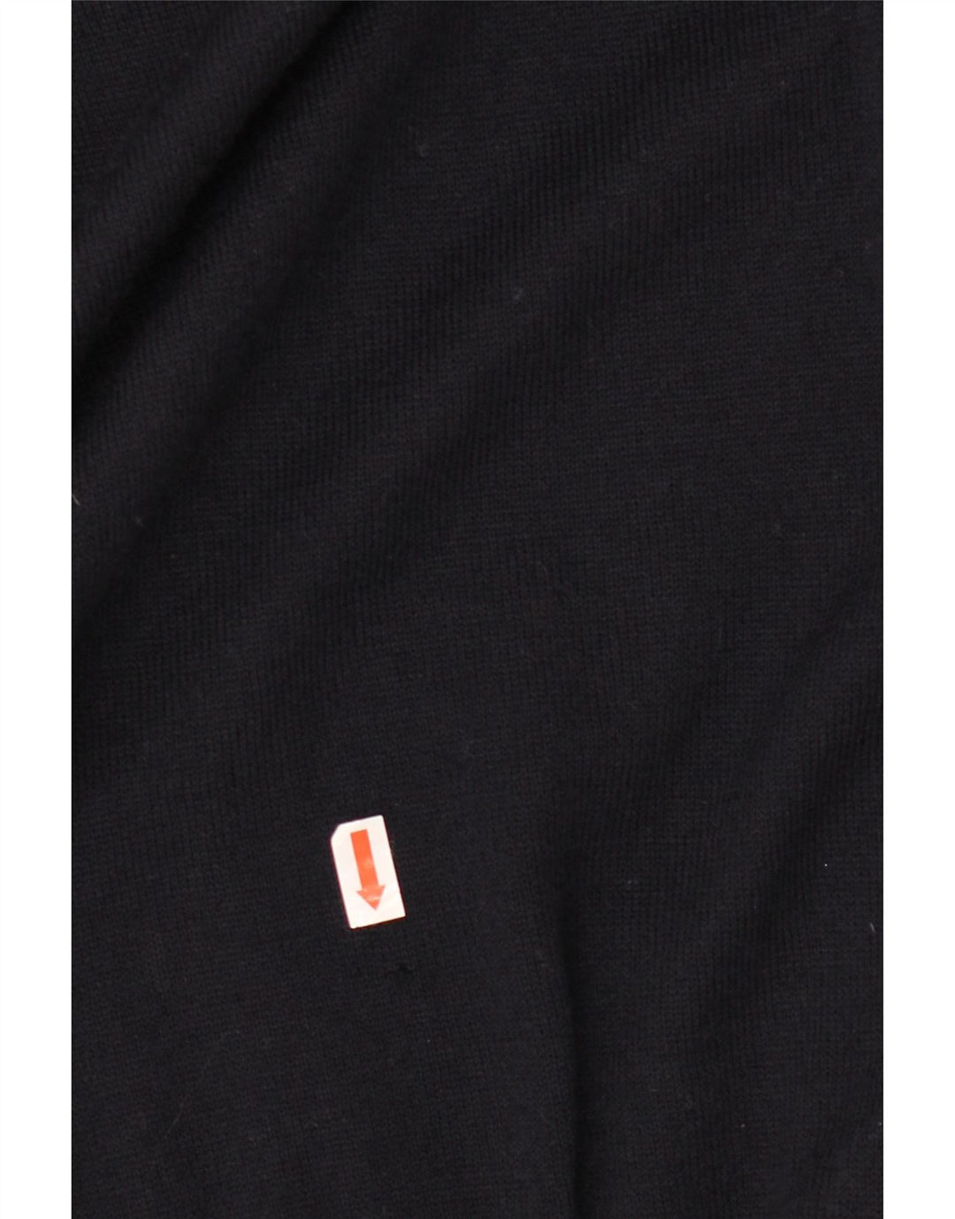 Męski sweter z dekoltem w łódkę VINTAGE, średni granatowy