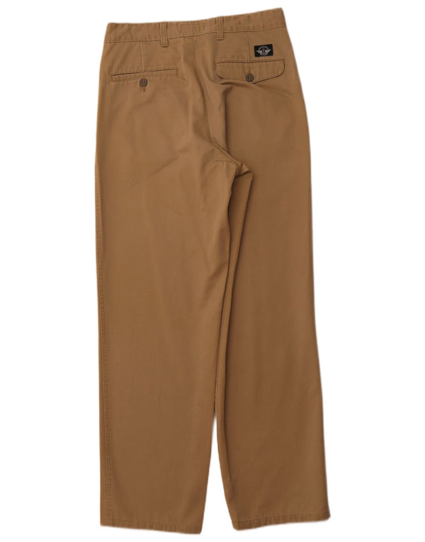 DOCKERS Męskie spodnie chino w kolorze khaki W30 L32 Beżowa bawełna