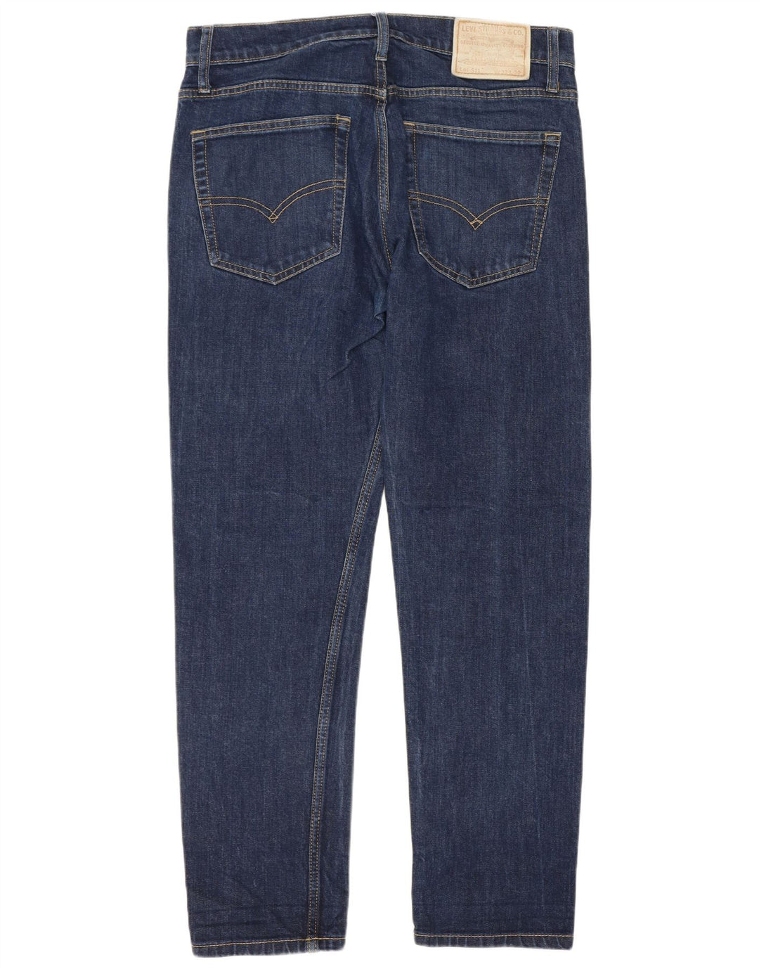 Męskie jeansy Levi's 511 Slim W32 L30 Granatowa bawełna
