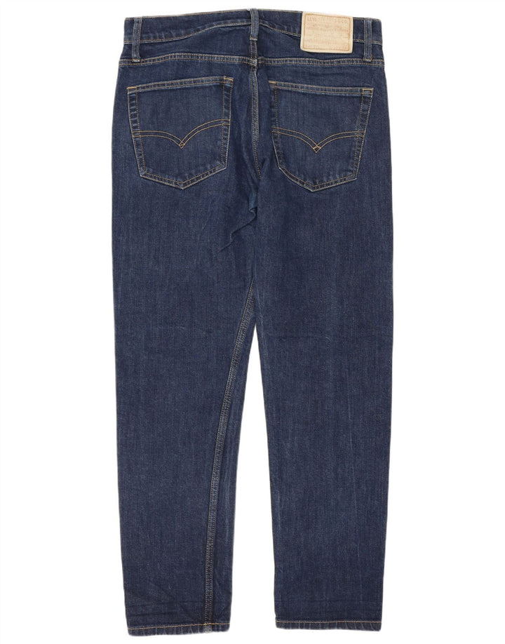 Męskie jeansy Levi's 511 Slim W32 L30 Granatowa bawełna