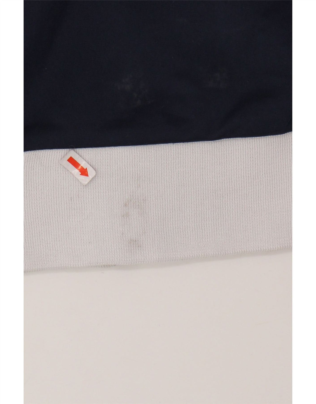 Męska kurtka dresowa ASICS, mała, granatowa, z poliestru w blokach kolorów