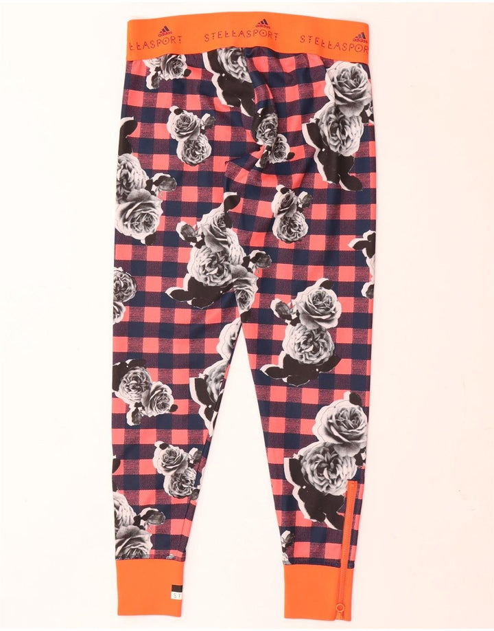 Damskie legginsy ADIDAS Stella Graphic UK 14, średnia, wielobarwna kratka