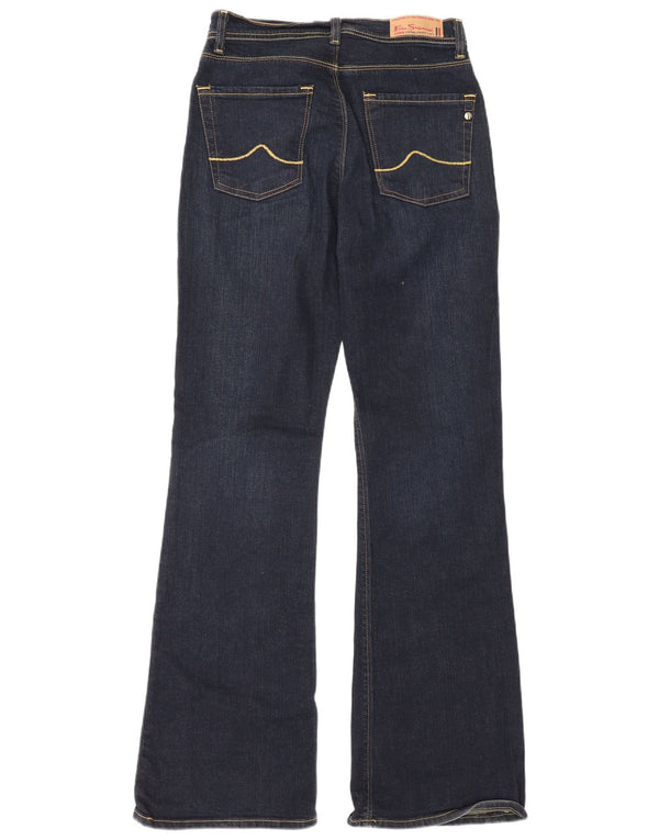 Damskie jeansy Bootcut Ben Sherman W28 L32 Granatowe, bawełniane