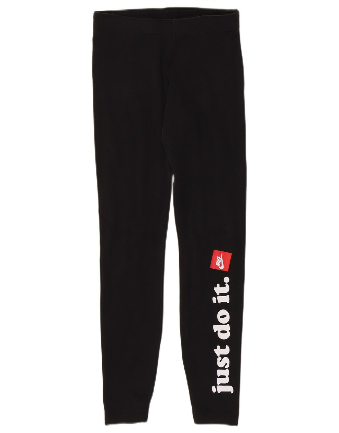 Damskie legginsy NIKE Graphic UK 6 XS, czarne, bawełniane