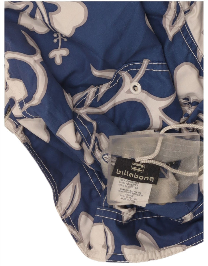 Męskie dwustronne spodenki kąpielowe Billabong, mały, szary, kwiatowy poliester