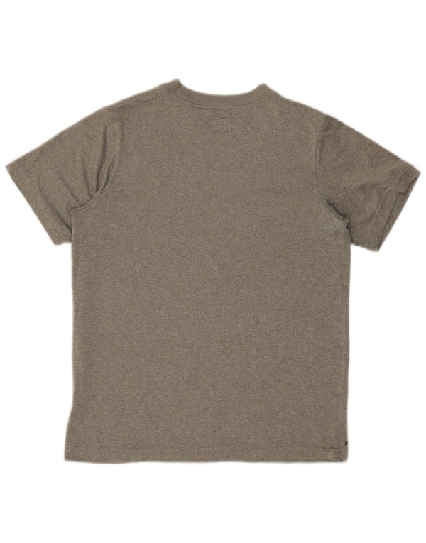 Damski T-shirt Nike Dri Fit Graphic Top UK 14, duży, szary, nakrapiany poliester