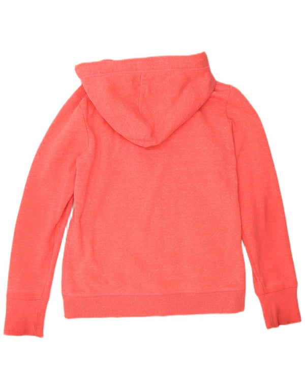 Damski sweter z kapturem i zamkiem Superdry UK 16, duży, różowy poliester