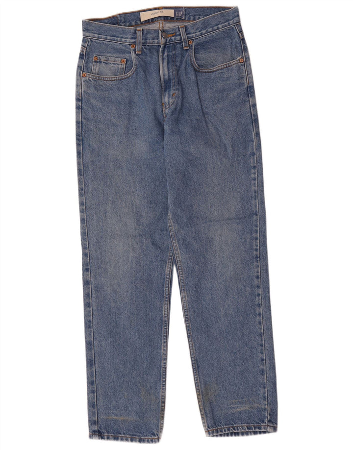 Męskie proste dżinsy Gap Easy Fit W30 L30, niebieska bawełna