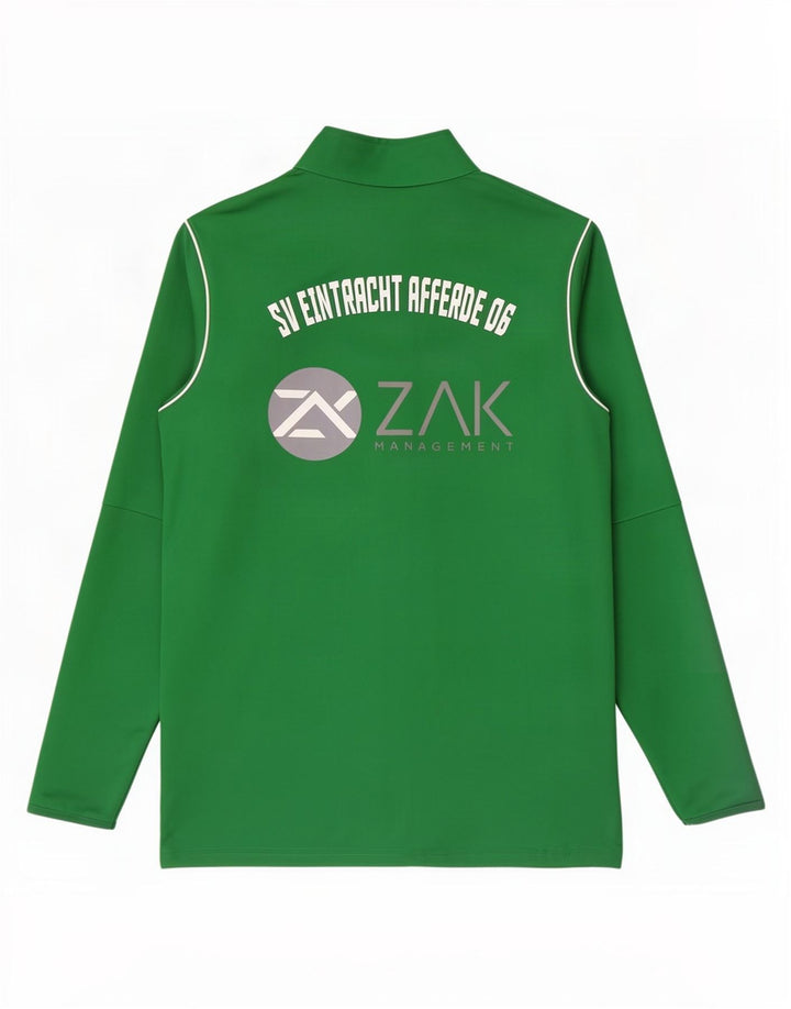 Męska kurtka dresowa Nike Dri Fit Graphic, duża, zielona, poliestrowa
