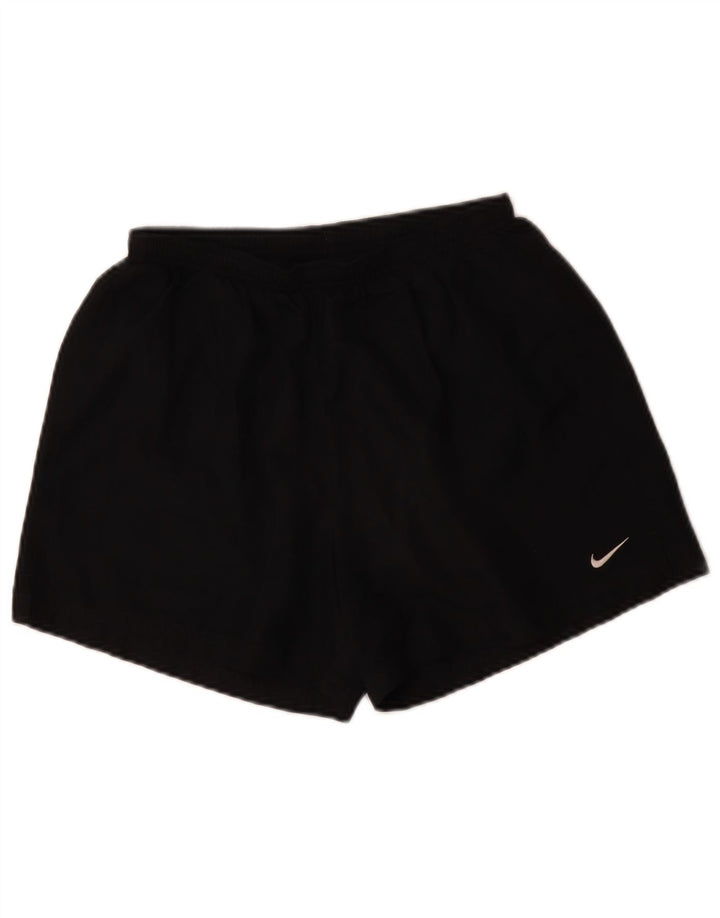 Męskie spodenki sportowe Nike, małe, czarne, poliestrowe