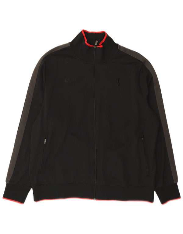 Męska bluza dresowa Nike Manchester United 2XL w kolorze czarnym z blokami kolorów