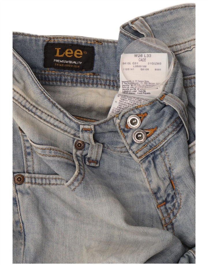 Damskie jeansy LEE Cade Bootcut W26 L29 Niebieskie, bawełniane