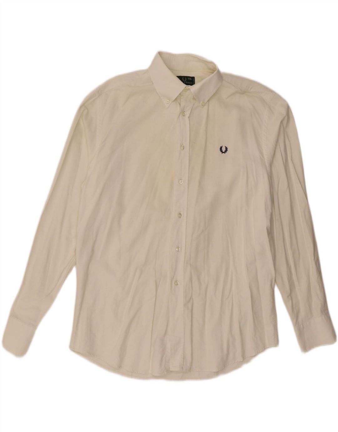 Koszula męska Fred Perry 2XL złamanej bieli, bawełniana