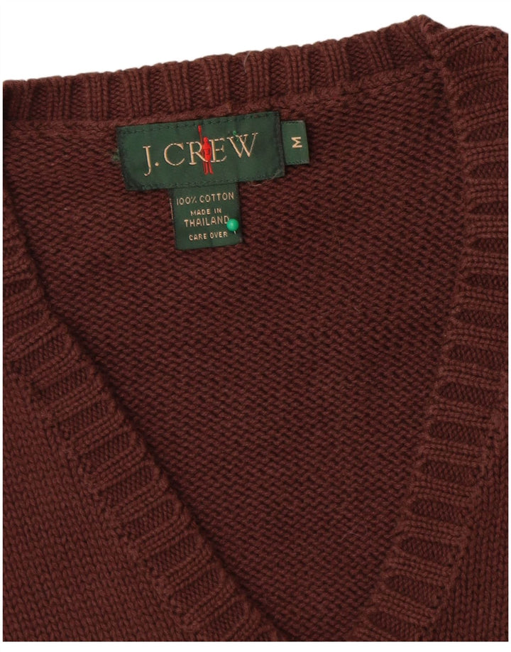 Męski podkoszulek bez rękawów J. Crew w kolorze średniobrązowym, bawełniany
