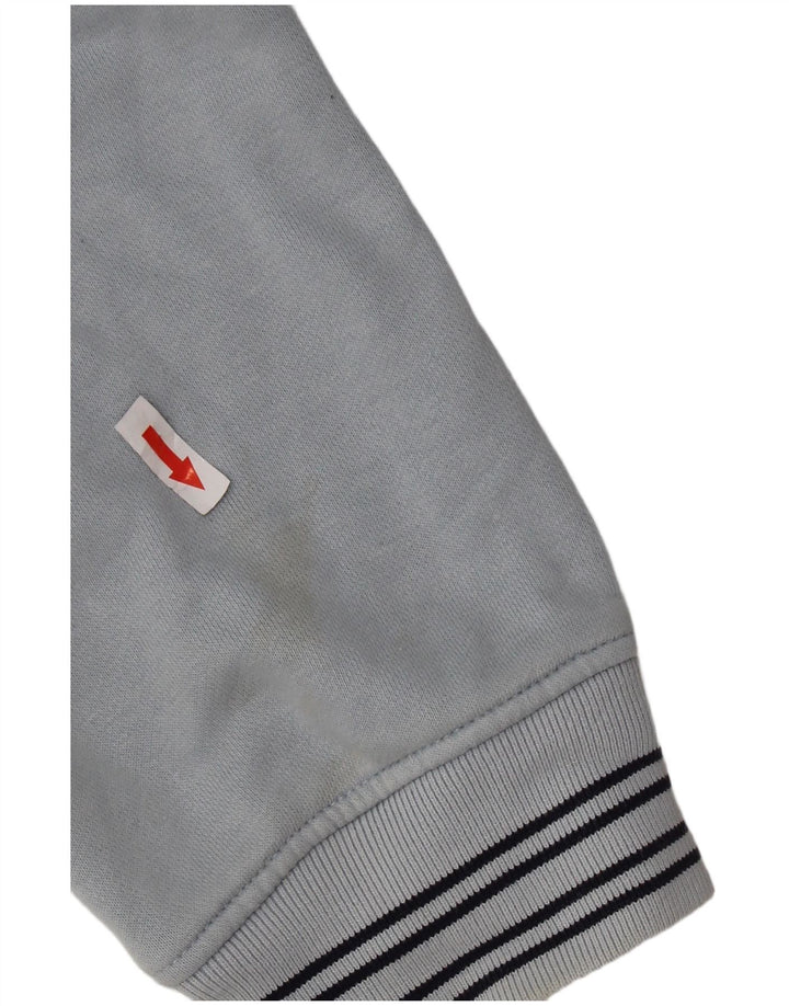 Chłopięcy sweter z kapturem i zamkiem błyskawicznym Nike, 13-14 lat, niebieska bawełna z blokami kolorów