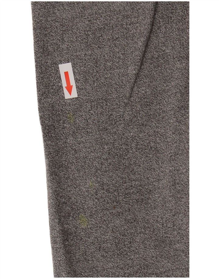 Męski sweter z kapturem Tommy Hilfiger, średnioszary, bawełniany w plamki