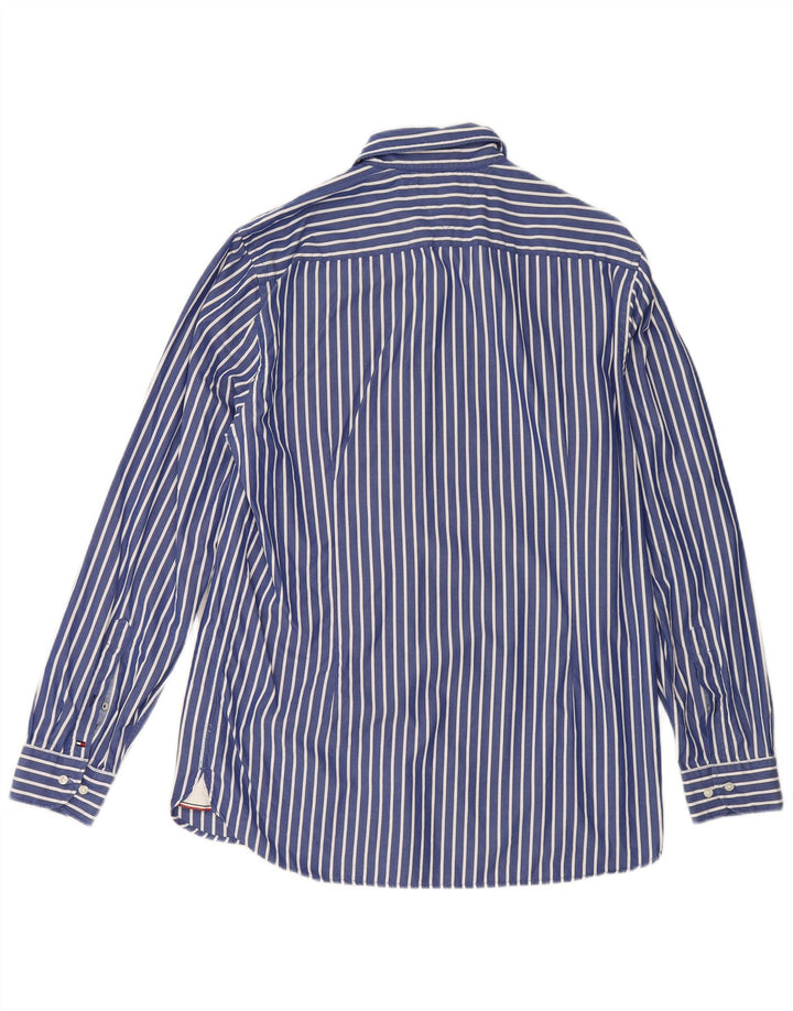 Koszula męska Tommy Hilfiger, duża, bawełniana w niebieskie paski