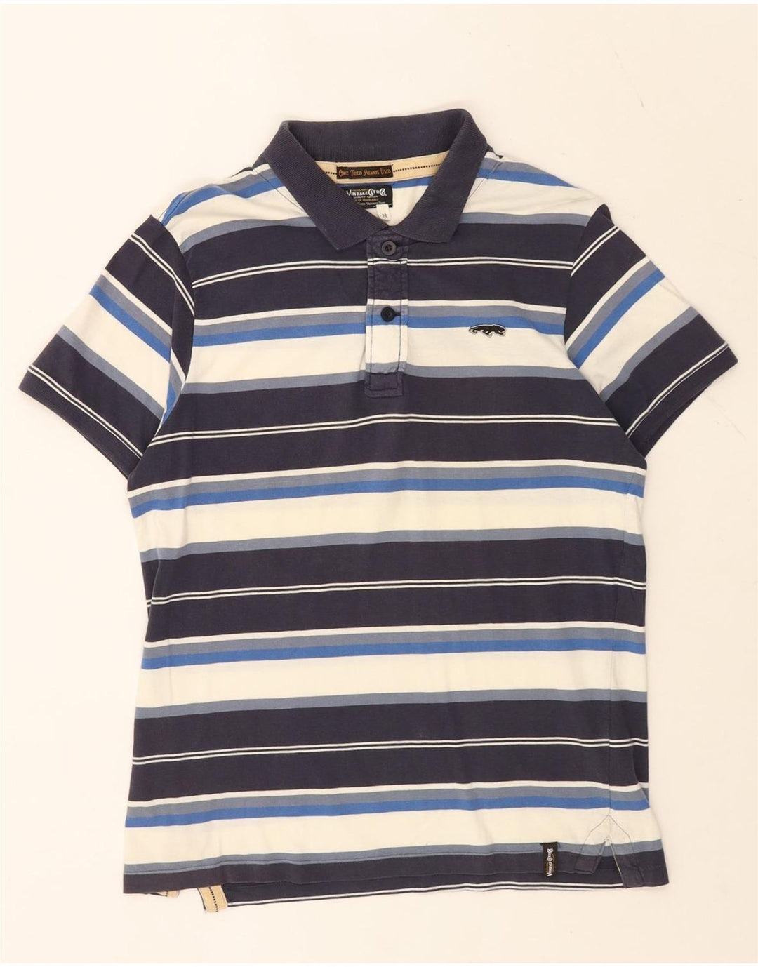 Męska koszulka polo Jack & Jones, średnia, wielobarwna, bawełniana w paski