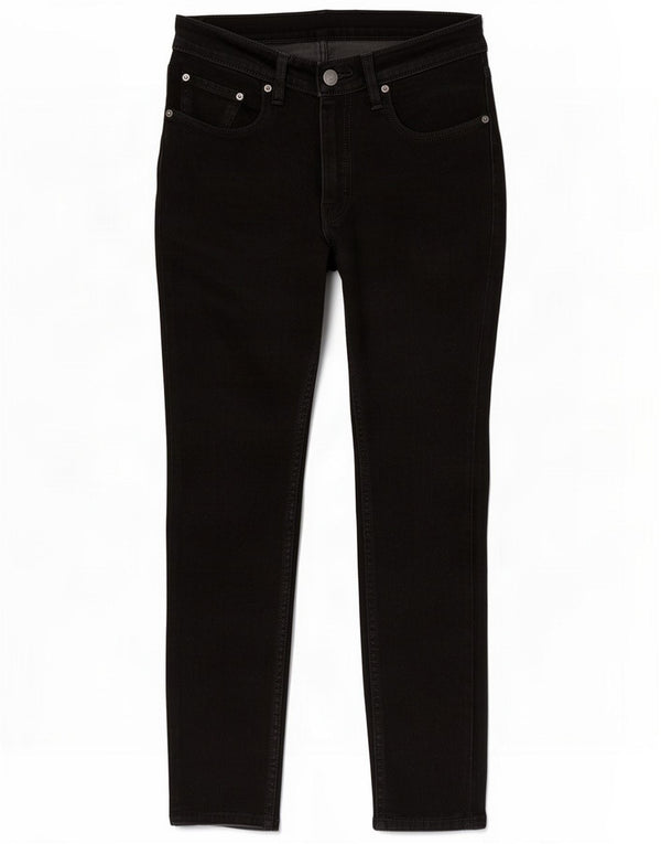 Męskie jeansy Levi's 512 Tapered W32 L32 Czarne bawełniane