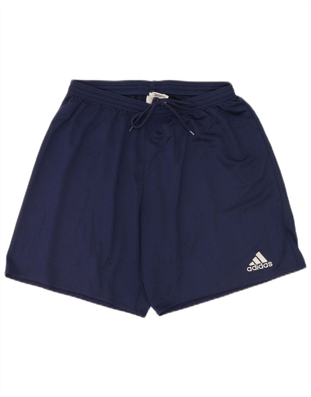 ADIDAS Mens Climalite Sport Shorts Large  Navy Blue Polyester