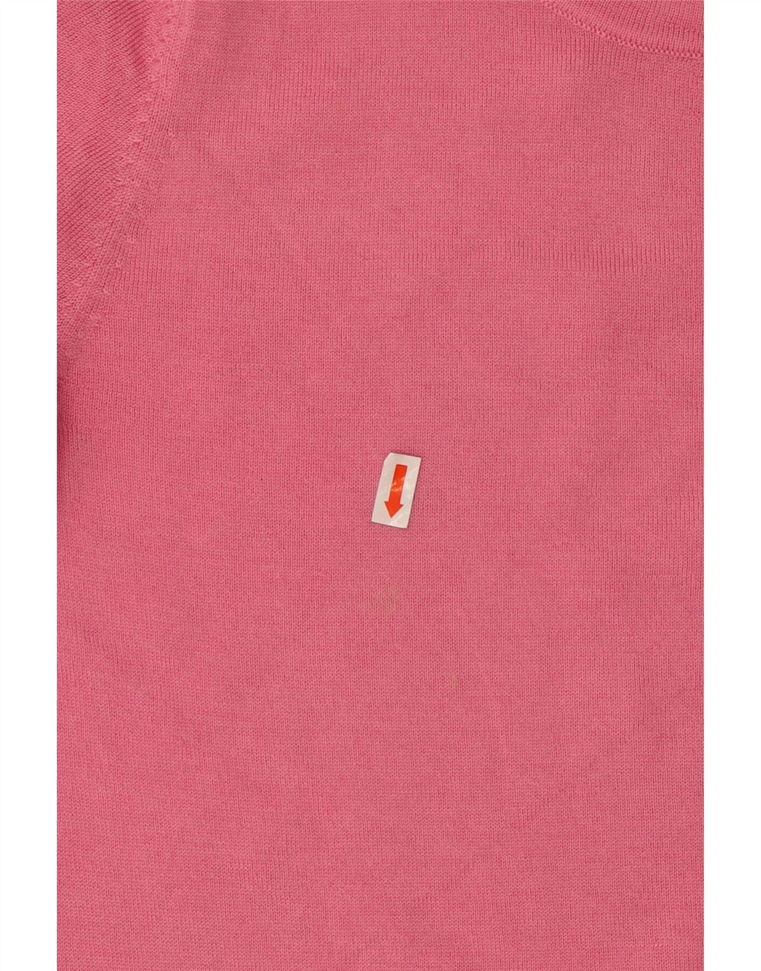 Damski sweter z okrągłym dekoltem HOBBS UK 12 Średni różowy wełniany