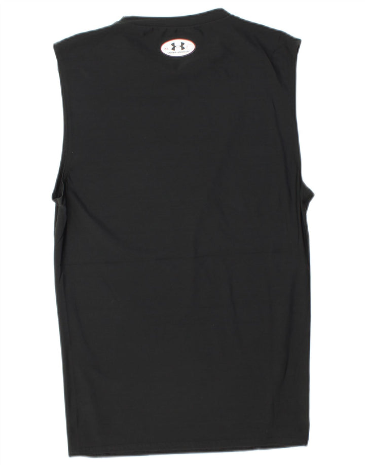 Chłopięca kamizelka termiczna UNDER ARMOUR 13-14 lat XL, czarny poliester