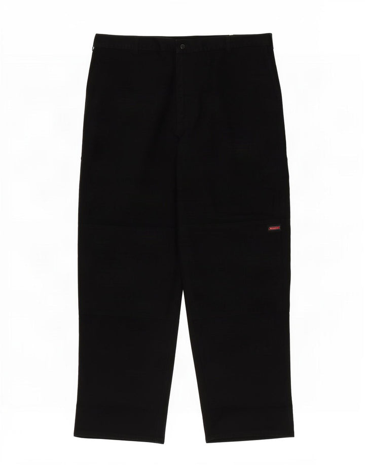 Męskie proste spodnie chino Dickies W42 L32 Czarny poliester
