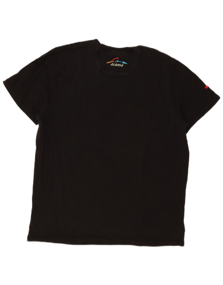 Męska koszulka z grafiką Puma Top 2XL w kolorze czarnym