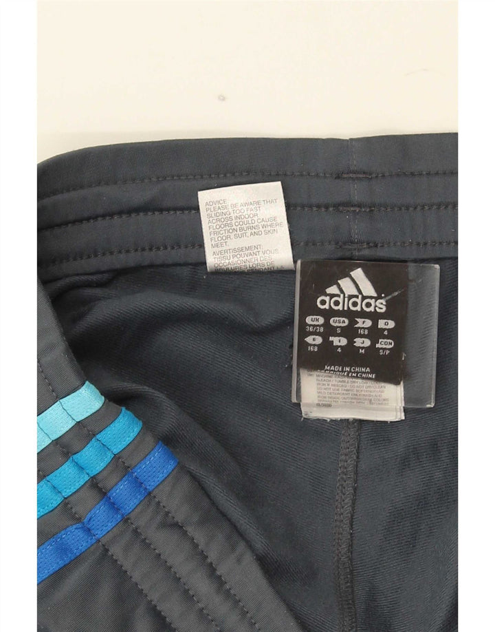 Męskie spodnie dresowe Adidas UK 36/38 Mały szary poliester