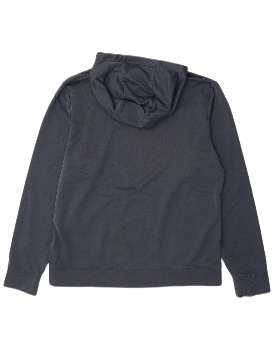 Męski sweter z kapturem The North Face z grafiką, duży, granatowy, poliester