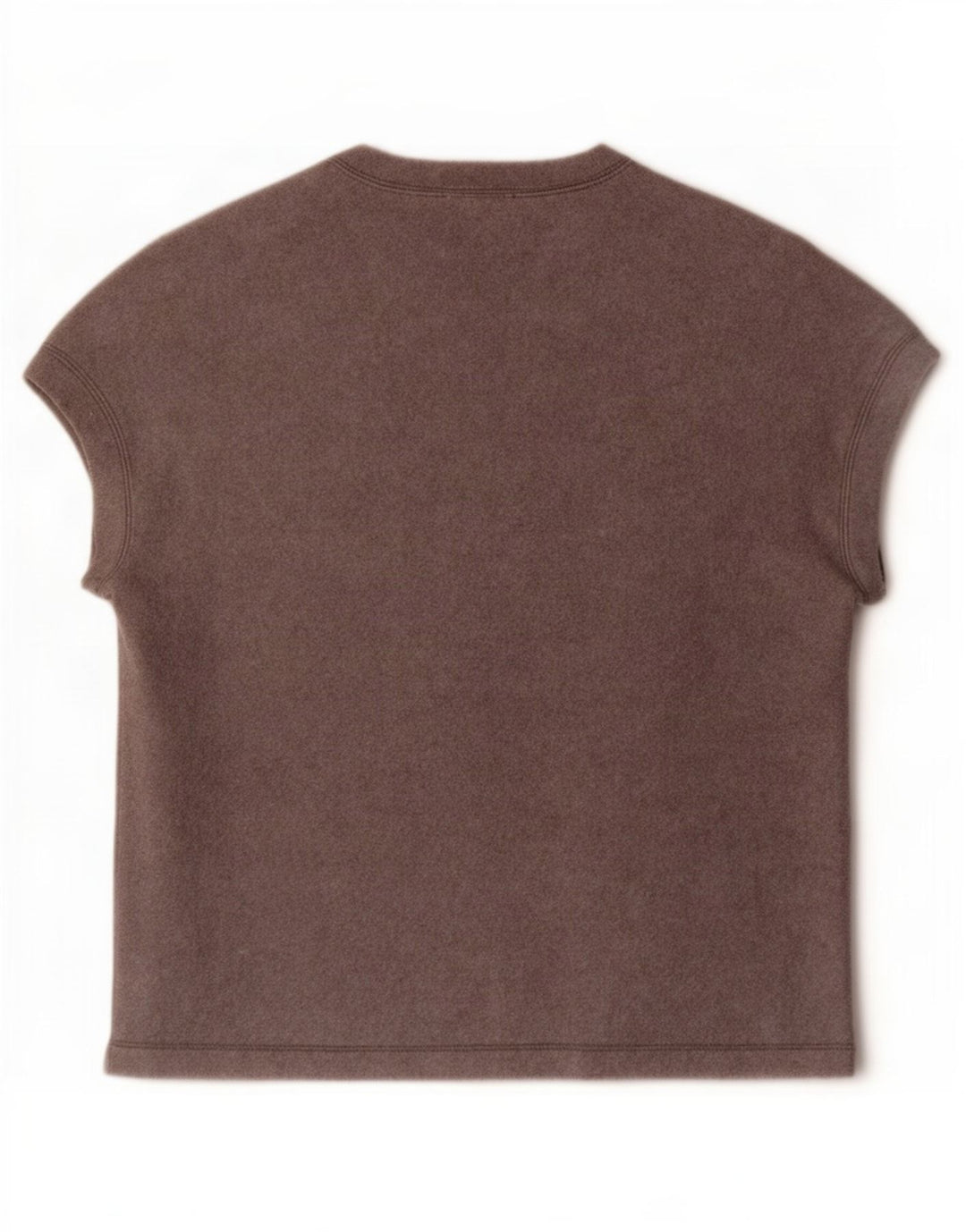 T-shirt damski Zara Top UK 14 Średni szary akryl